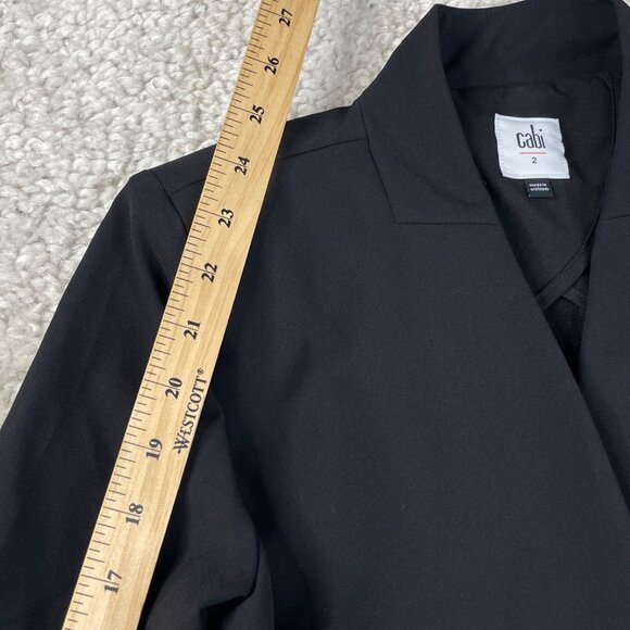 Cabi Dinner Jacket Blazer Black Womens 2 - Picture 11 of 13